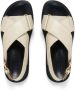 Marni Beige Kruis Sandaal Beige Dames - Thumbnail 3