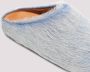 Marni Kalfshaar Fussbett Sabot Mules Blue Heren - Thumbnail 11