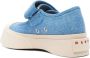 Marni Blauwe Baby Touch-Strap Rubber Sneakers Blue Dames - Thumbnail 2