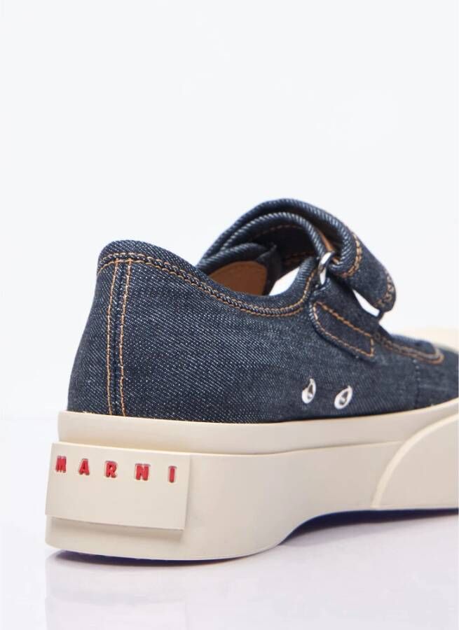 Marni Denim Mary Jane Schoenen Blue Dames