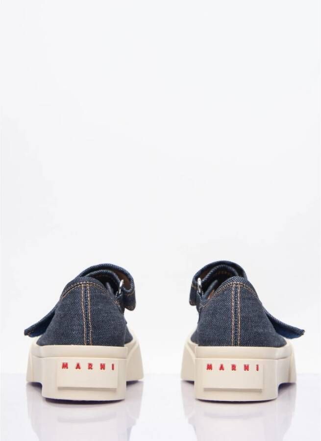 Marni Denim Mary Jane Schoenen Blue Dames