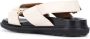 Marni Leren Criss-Cross Platte Sandalen Black Dames - Thumbnail 7