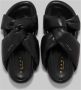 Marni Gedraaide Leren Bubble Sandalen Black Dames - Thumbnail 10