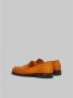 Marni Geweven Leren Bambi Loafers Orange Dames - Thumbnail 2