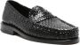 Marni Gevlochten leren loafers Black Dames - Thumbnail 5