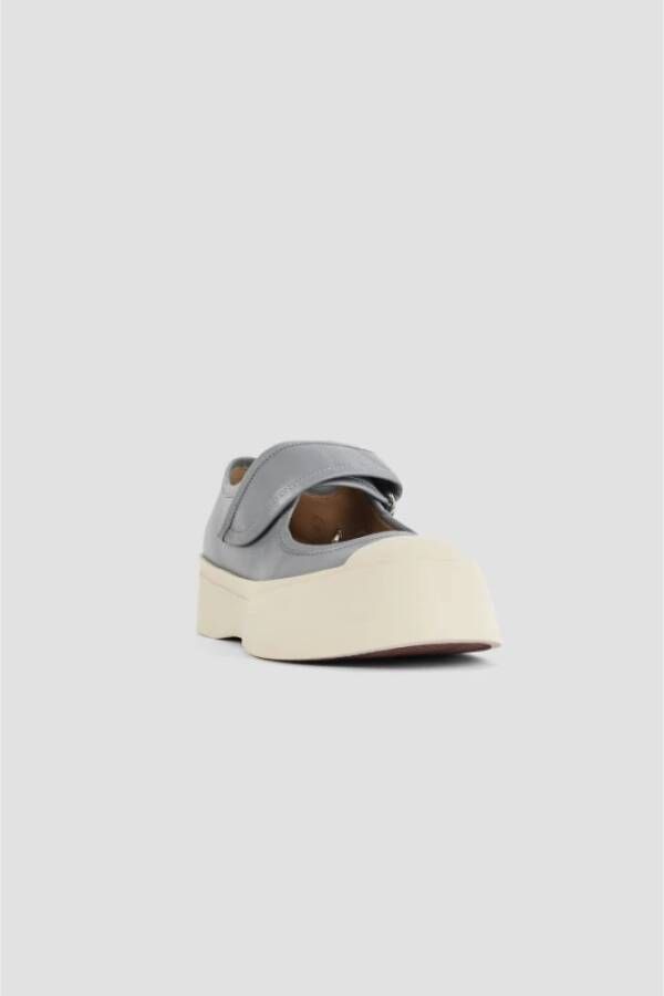 Marni Grijze Mary Jane Sneakers Gray Dames