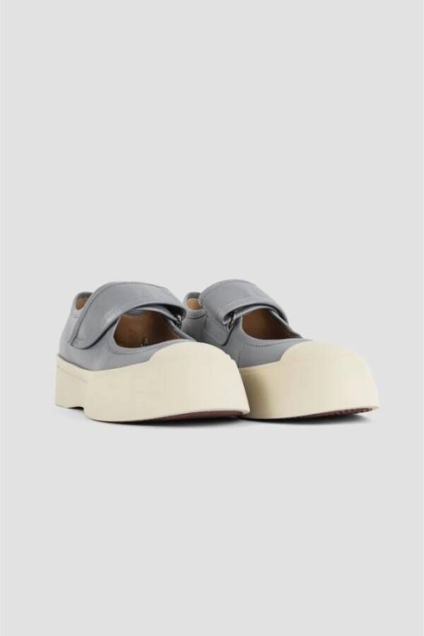 Marni Grijze Mary Jane Sneakers Gray Dames