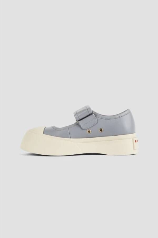 Marni Grijze Mary Jane Sneakers Gray Dames