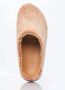 Marni Kalfshaar Fussbett Sabot Mules Beige Heren - Thumbnail 7