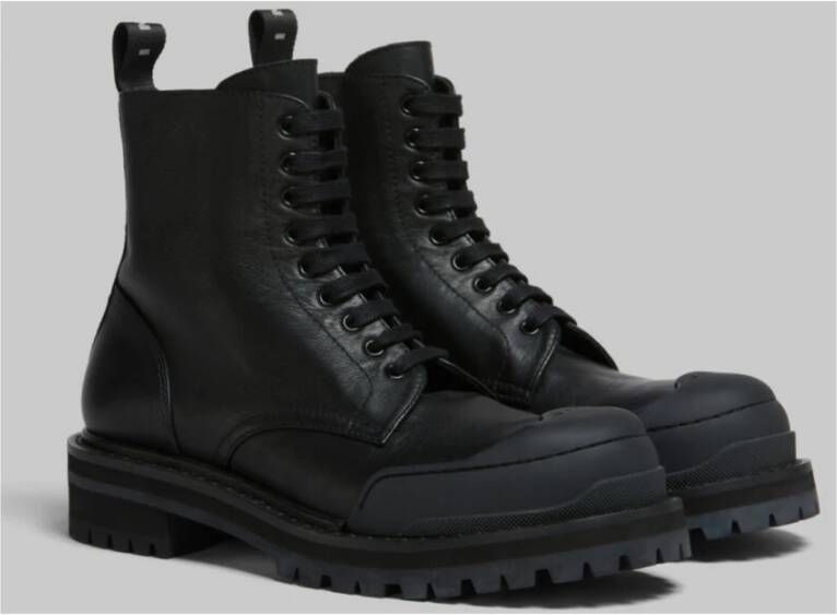 Marni Klassieke Combat Boot Black Dames