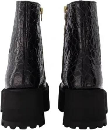 Marni Leather boots Black Dames