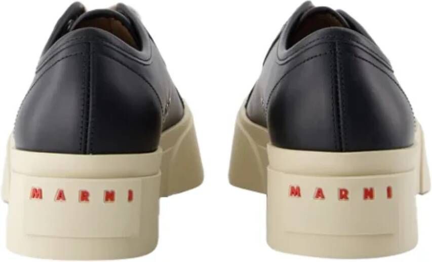 Marni Leather flats Black Dames