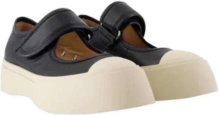 Marni Leather flats Black Dames