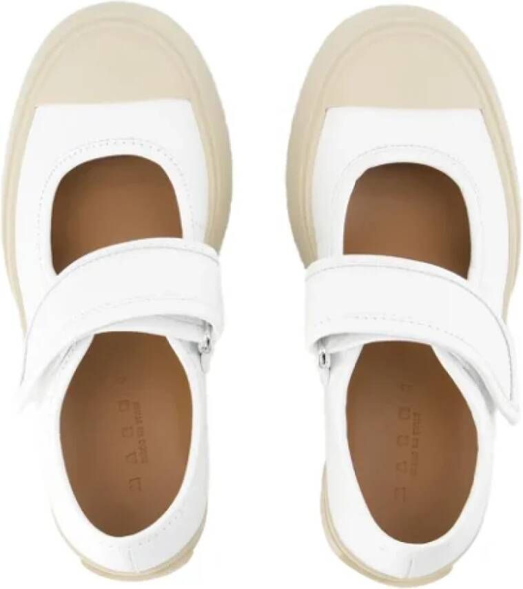 Marni Leather flats White Dames