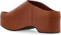 Marni Leren slides Chunky Brown Dames - Thumbnail 5