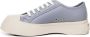 Marni Leren Sneakers met Brede Rubberen Zool Gray Heren - Thumbnail 4