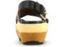 Marni Zomer Stap Leren Sandalen Zwart Dames - Thumbnail 3