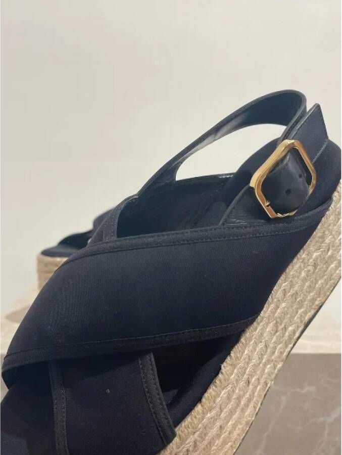 Marni Pre-owned Canvas sandals Black Dames