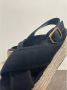 Marni Pre-owned Canvas sandals Black Dames - Thumbnail 4