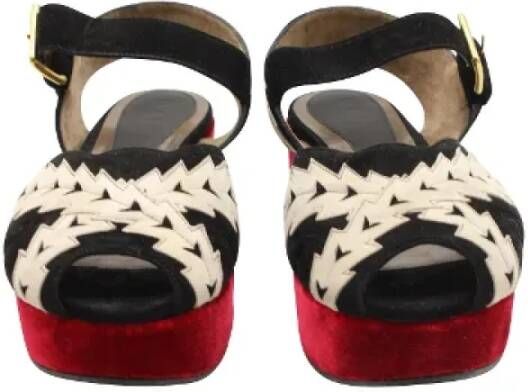 Marni Pre-owned Cotton sandals Multicolor Dames