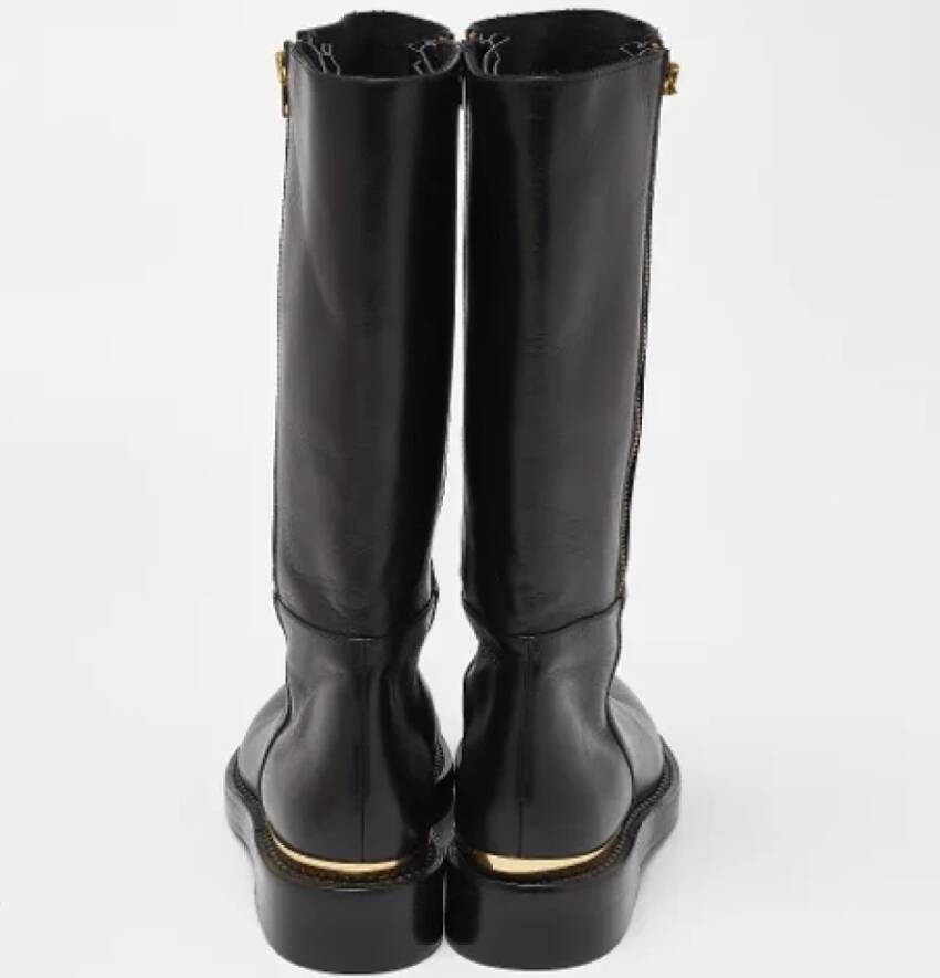 Marni Pre-owned Leather boots Black Dames