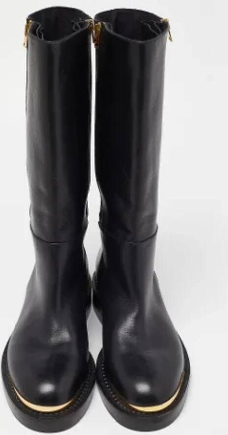 Marni Pre-owned Leather boots Black Dames