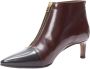 Marni Pre-owned Leather boots Brown Dames - Thumbnail 4