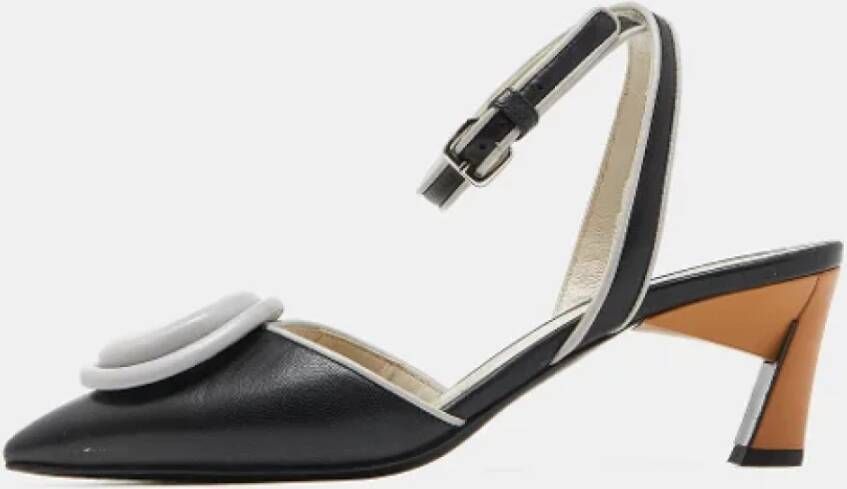 Marni Pre-owned Leather heels Black Dames