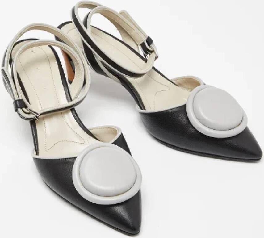 Marni Pre-owned Leather heels Black Dames