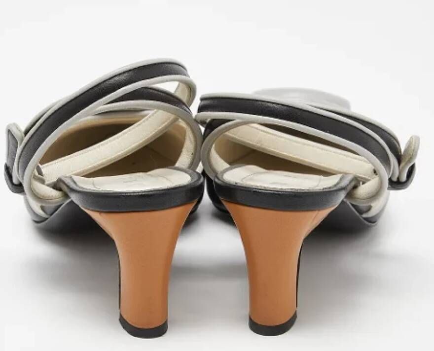 Marni Pre-owned Leather heels Black Dames