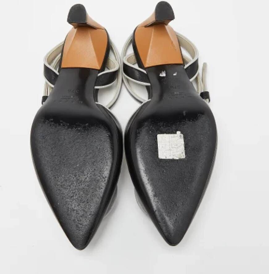 Marni Pre-owned Leather heels Black Dames