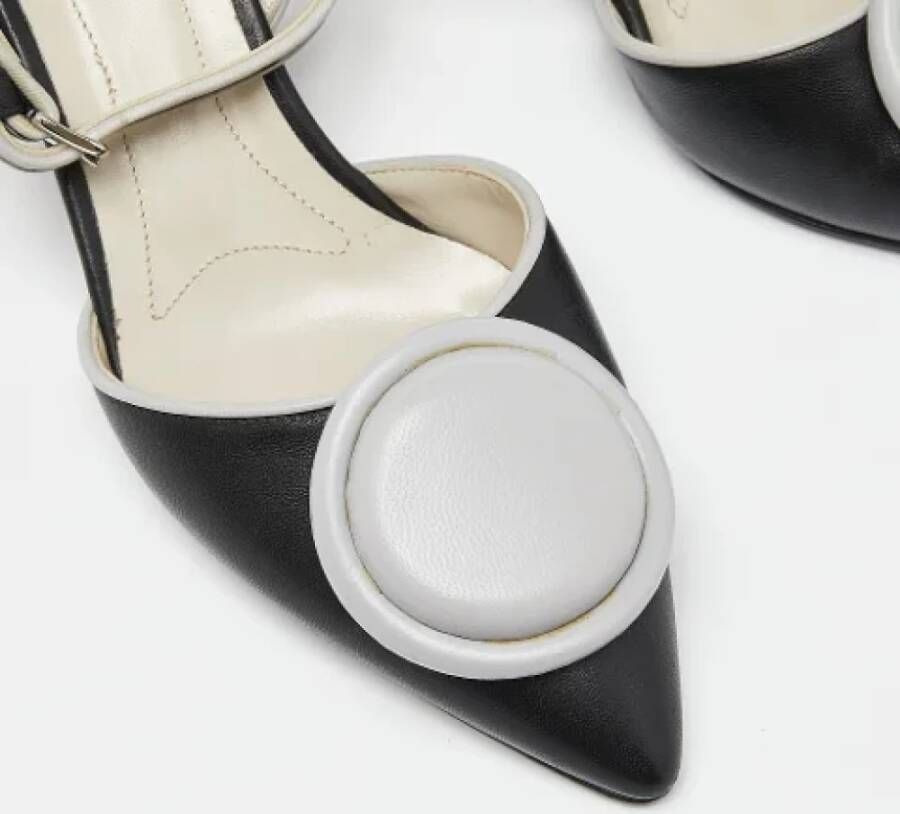 Marni Pre-owned Leather heels Black Dames