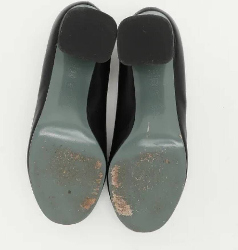 Marni Pre-owned Leather heels Black Dames