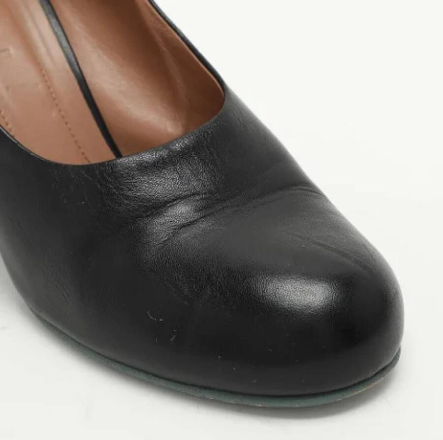 Marni Pre-owned Leather heels Black Dames