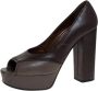 Marni Pre-owned Leather heels Brown Dames - Thumbnail 2