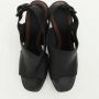 Marni Pre-owned Leather sandals Black Dames - Thumbnail 2