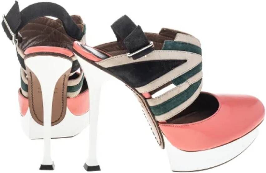 Marni Pre-owned Leather sandals Multicolor Dames