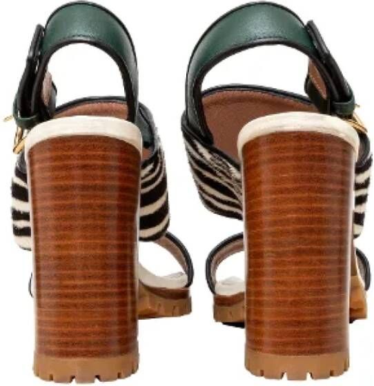 Marni Pre-owned Leather sandals Multicolor Dames