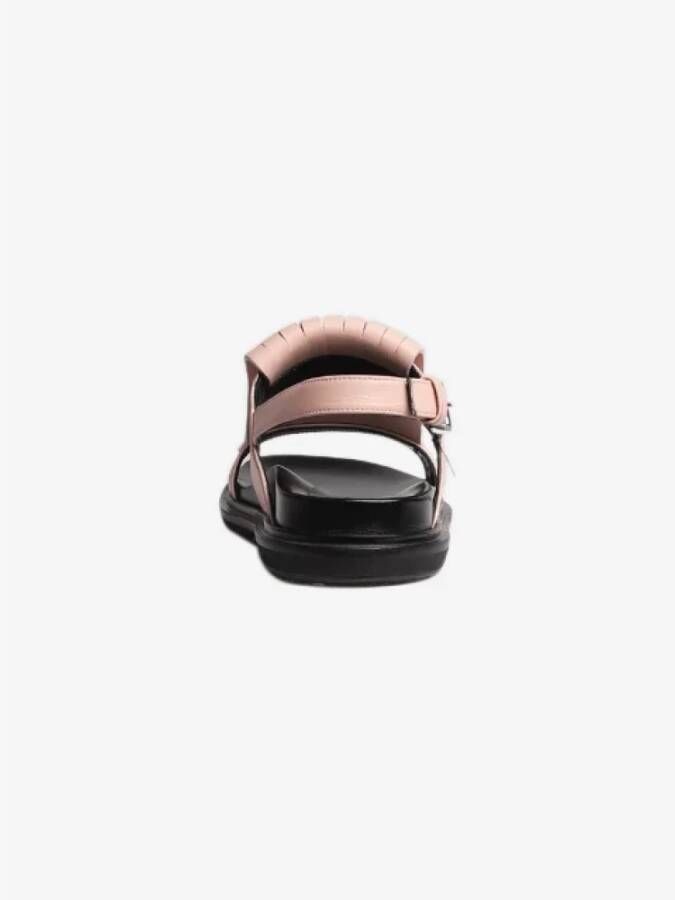 Marni Pre-owned Leather sandals Pink Dames