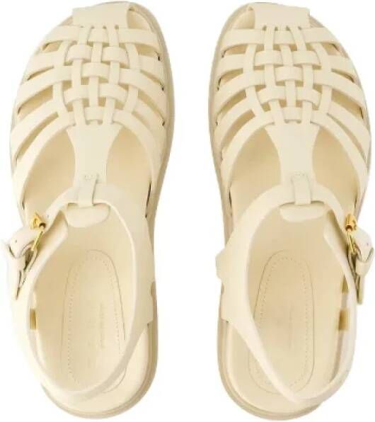 Marni Pre-owned Leather sandals White Dames