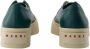 Marni Pre-owned Leather sneakers Green Heren - Thumbnail 4