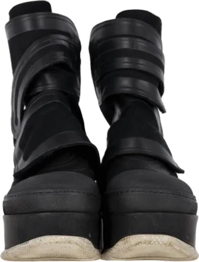 Marni Pre-owned Rubber boots Black Dames