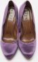 Marni Pre-owned Satin heels Purple Dames - Thumbnail 3