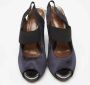 Marni Pre-owned Satin sandals Blue Dames - Thumbnail 3