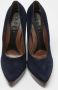 Marni Pre-owned Suede heels Blue Dames - Thumbnail 3