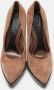 Marni Pre-owned Suede heels Brown Dames - Thumbnail 3