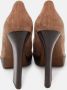 Marni Pre-owned Suede heels Brown Dames - Thumbnail 5