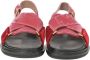 Marni Pre-owned Velvet sandals Red Dames - Thumbnail 2