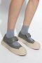 Marni Grijze Leren Mary Jane Sneakers Gray Dames - Thumbnail 2