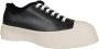 Marni Shearling Lace-Up Sneakers Black Dames - Thumbnail 2